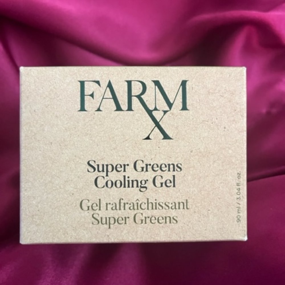 SUPER SPECIAL!! Lot of 2 FarmX Super Greens Cooling Gel - 3.04 oz